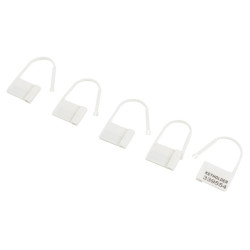 CockLock Lot de 5 Cadenas Lock Numérotés Blanc